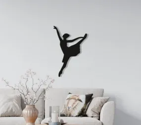 Ballet Dancer Wood Wall Art