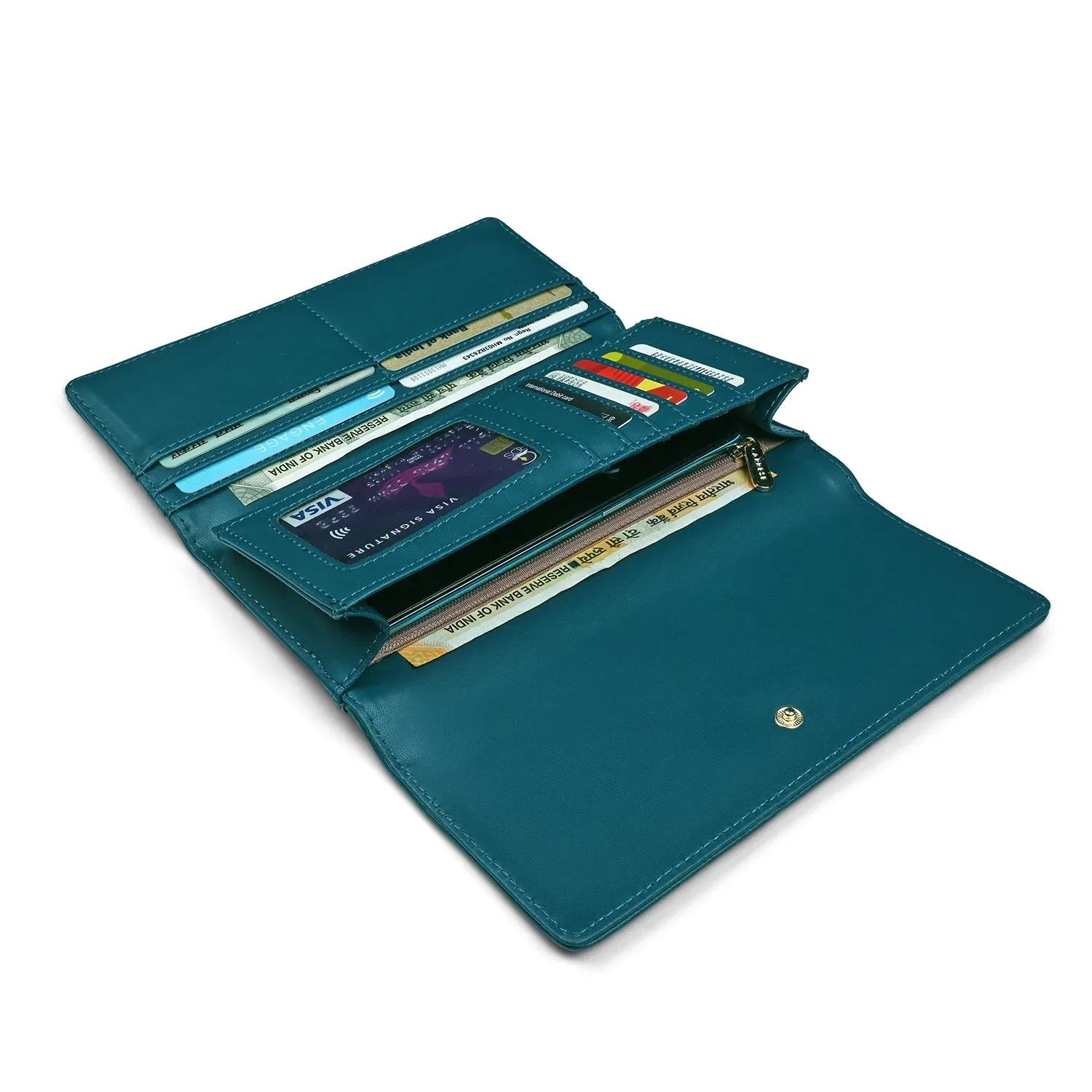 Caprese Brandi Wallet Medium Blue