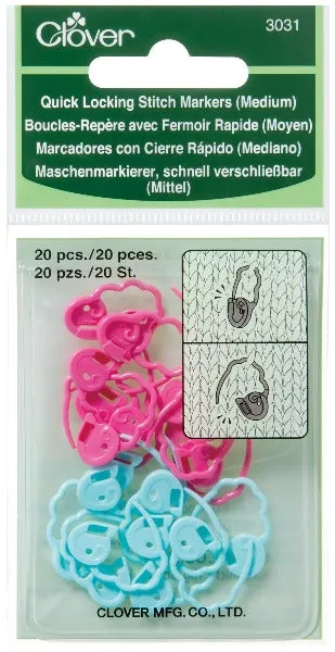 Clover Quick Locking Stitch Markers