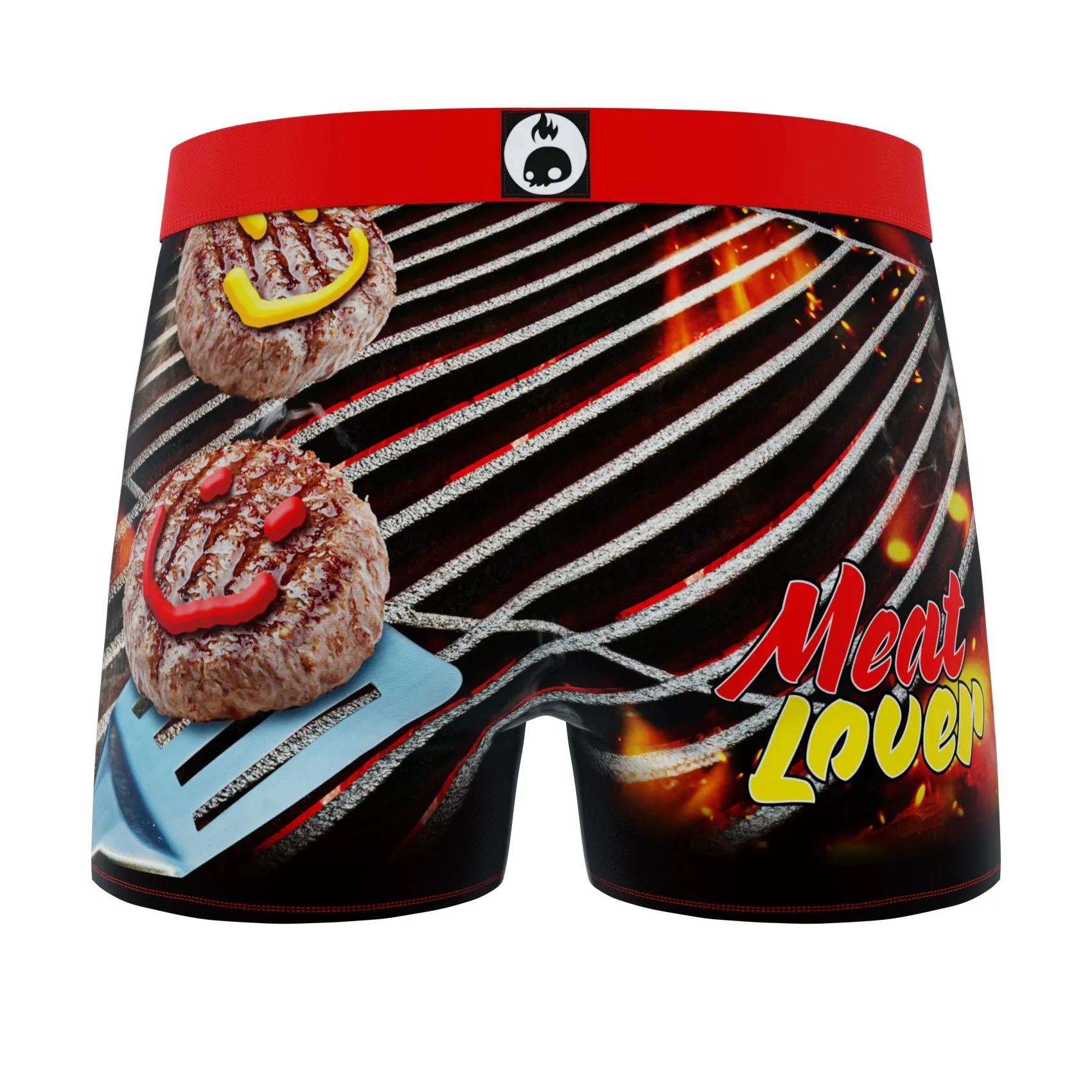 CRAZYBOXER BBQ Men's Boxer Briefs (Pack 2)