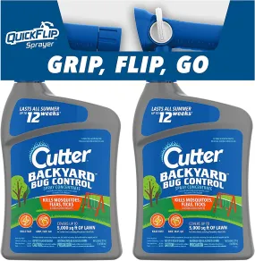 Cutter Backyard Ready To Use, 32 oz, Twin Pack