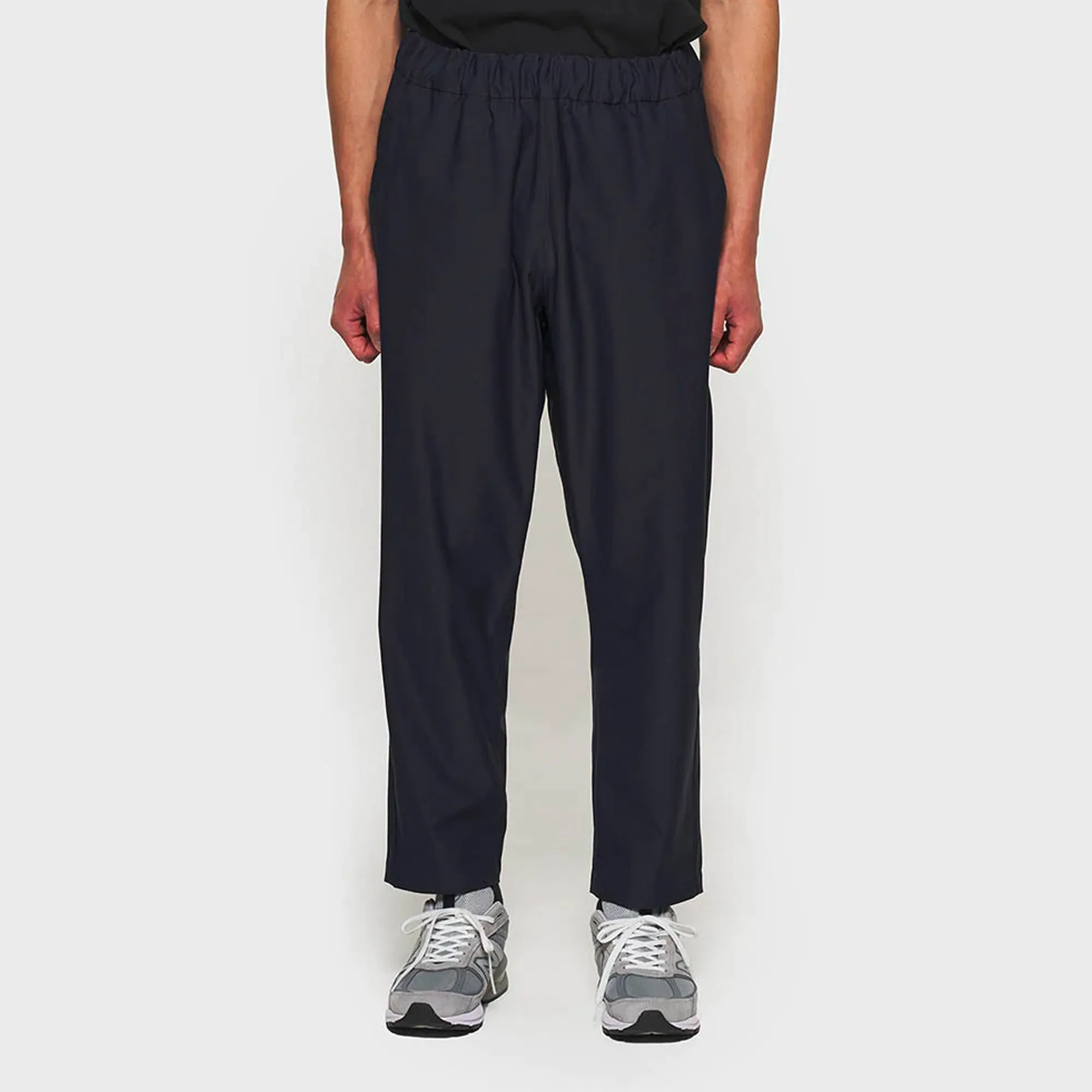 Goldwin Mens Tapered Jersey Pants 'Navy'