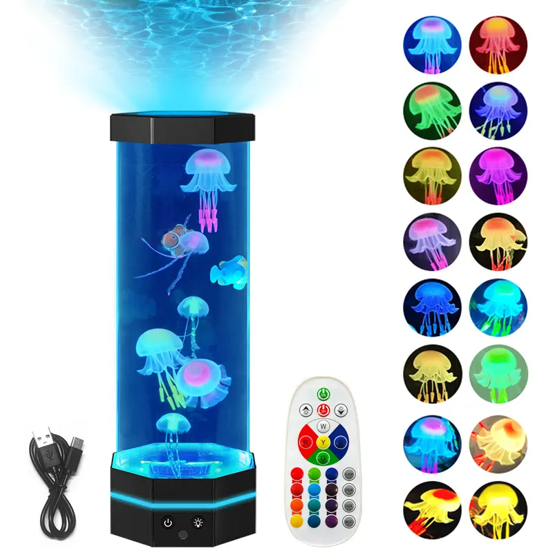 Jellyfish Lava Mood Lamp