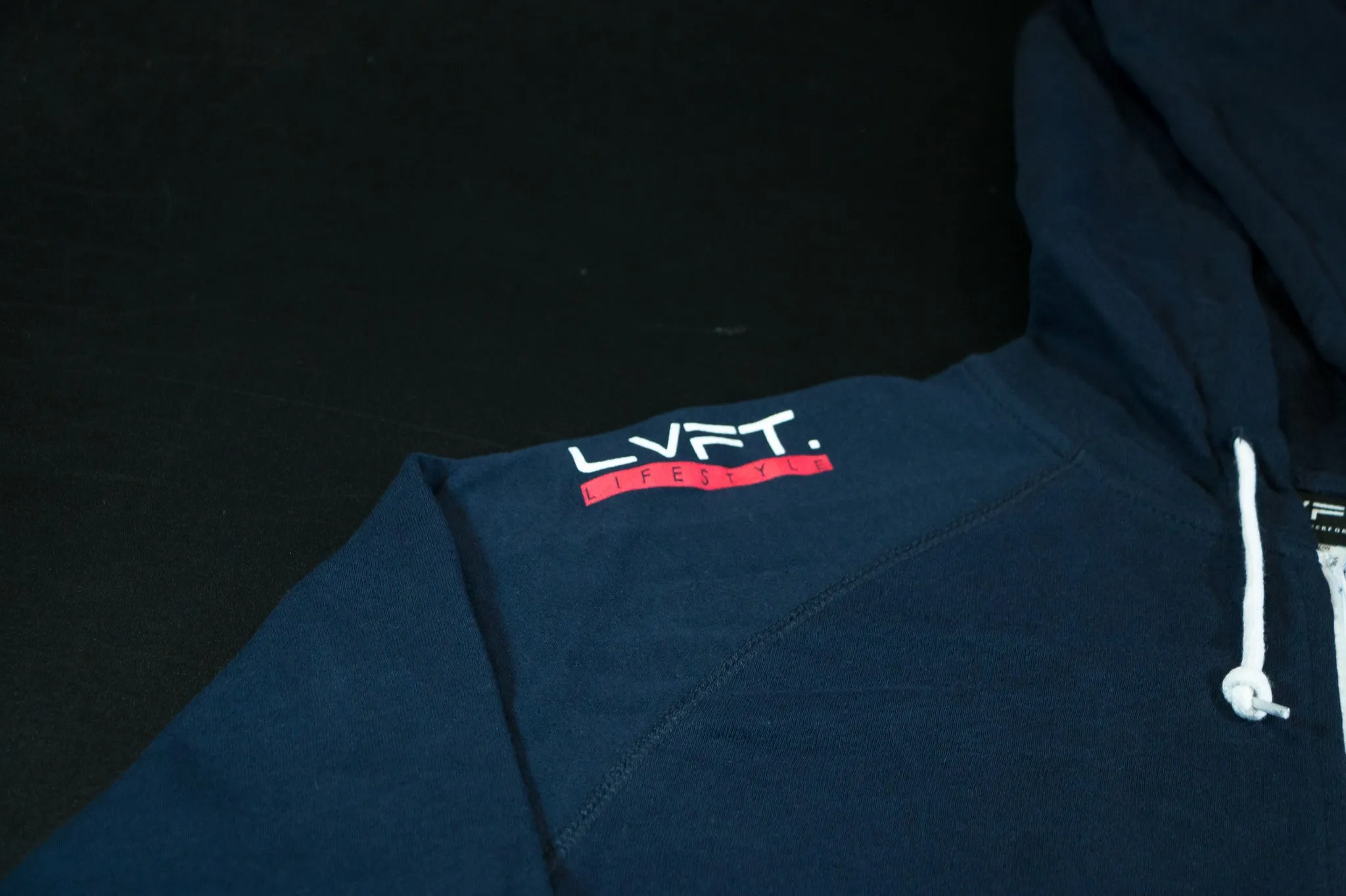 Live Fit Zip Up - Navy