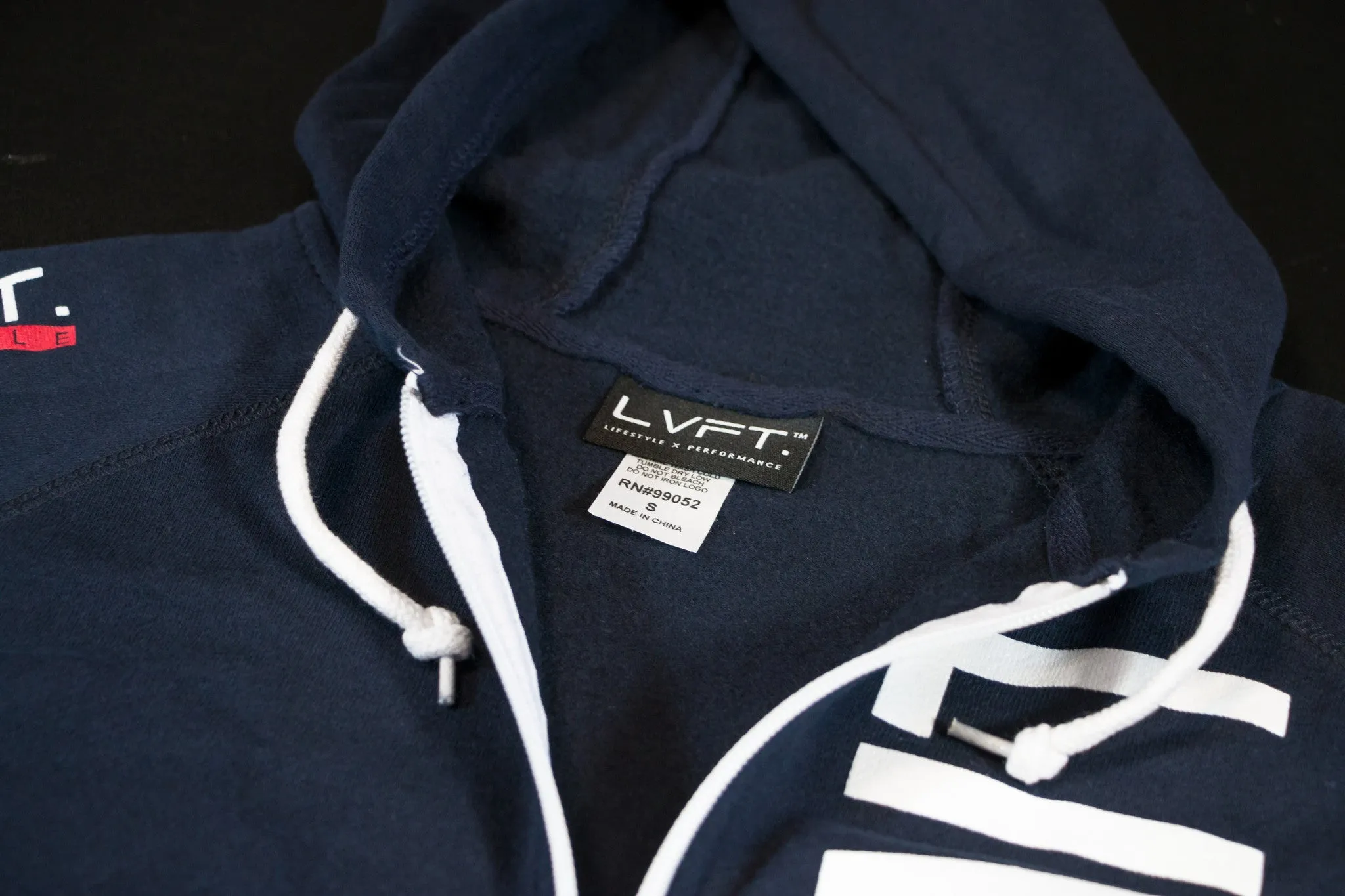 Live Fit Zip Up - Navy