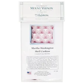 Martha Washington's Shell Cushion - Cross Stitch Kit