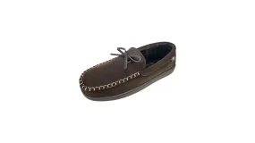 Microsuede Boater Moccasin Slippers