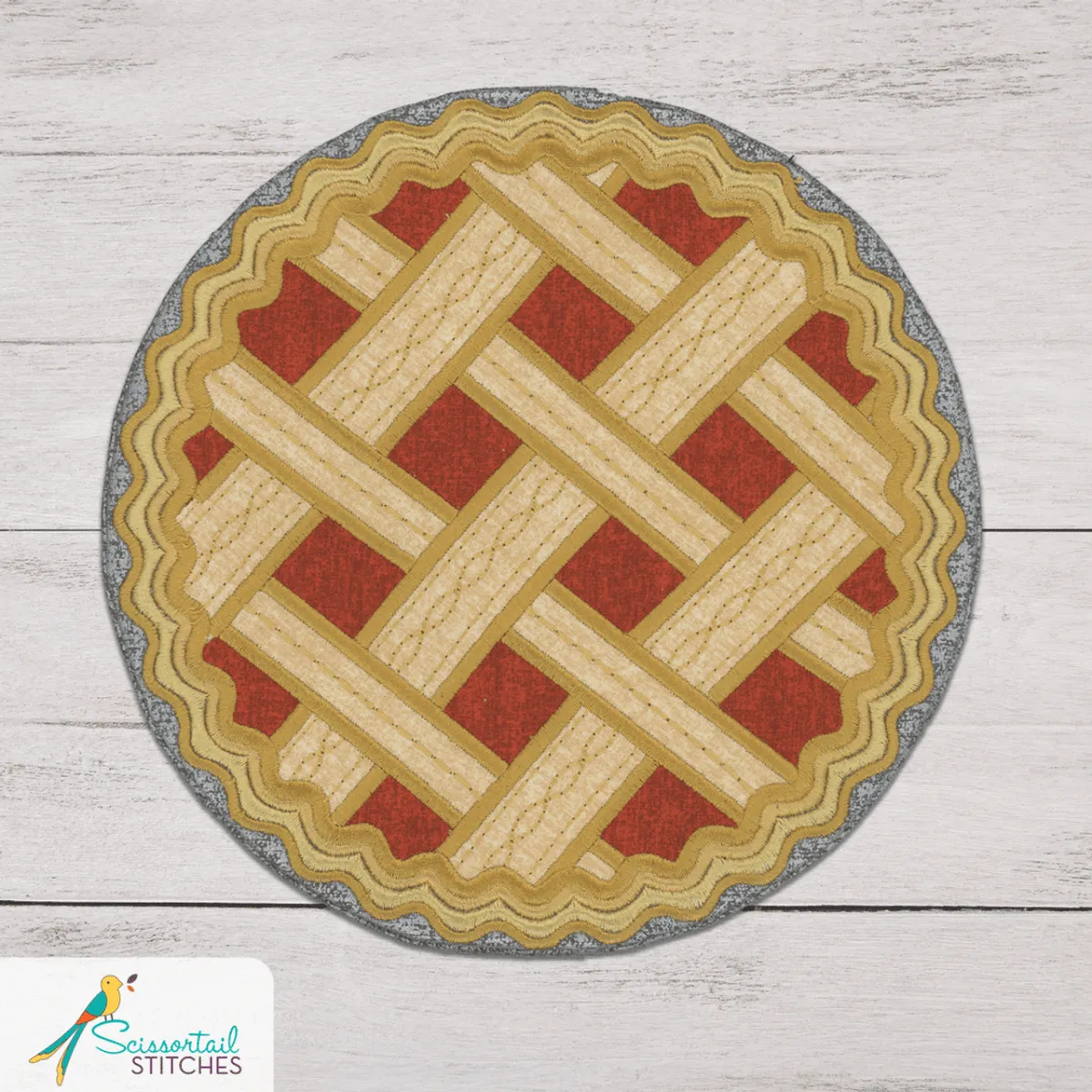 OESD Pie Please Hot Pads Embroidery Collection