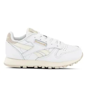 Reebok Classic Leather Kids Chalk/Vintage Chalk S23-R/Stucco Unisex Size 13