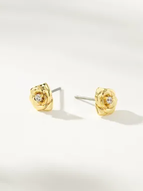 Rose Stud Earrings