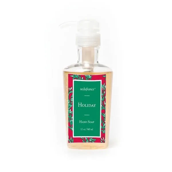 Seda France Holiday Classic Toile Liquid Hand Soap