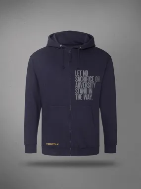 TAGLINE ZIP-UP HOODIE