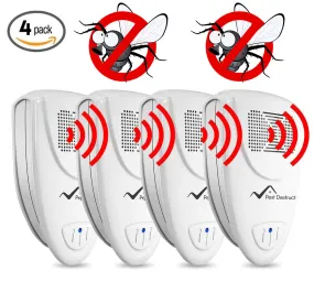 Ultrasonic Fly Repeller - PACK of 4