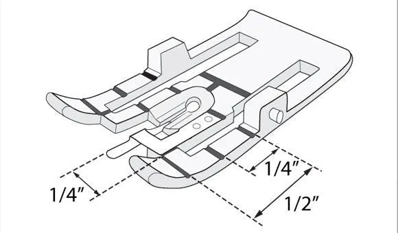 Viking Changeable Quilter's Guide Sole