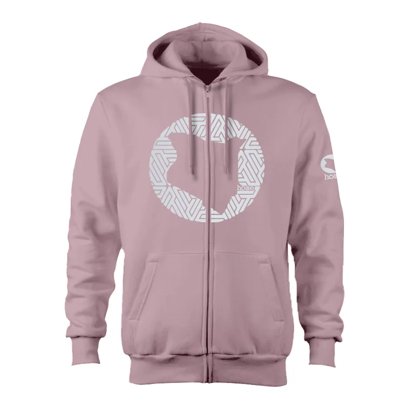 Zip-up Hoodie - Lavender (Heavy Fabric)